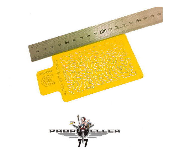 Трафарет камуфляжу Люфтваффе № 2 1/48 77propeller PRP054 Трафарет камуфляжу Люфтваффе № 2 1/48 77propeller PRP054