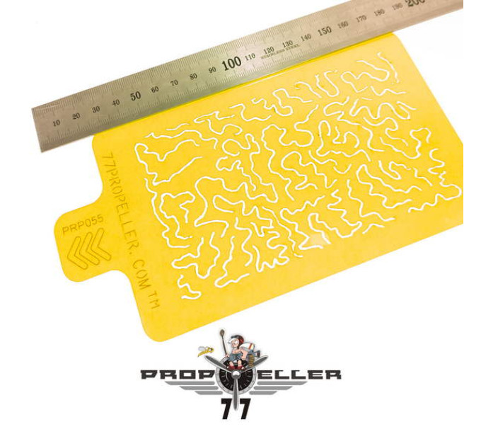 Трафарет камуфляжу Люфтваффе № 3 77propeller PRP055 Трафарет камуфляжу Люфтваффе № 3 77propeller PRP055