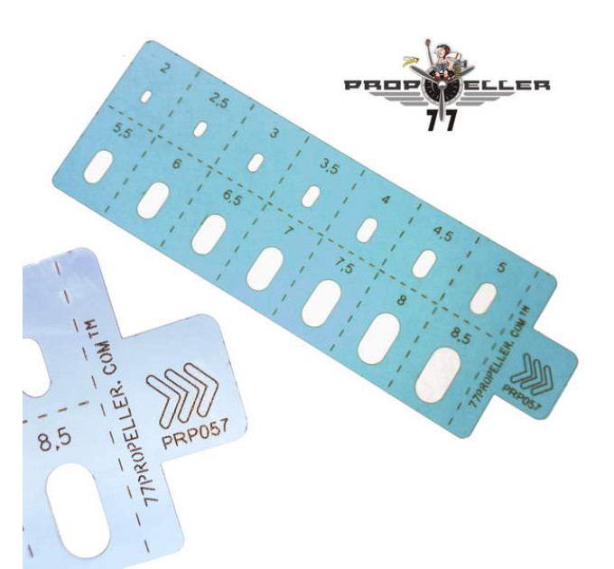 Трафарет для скрайбінгу та маскування № 5 77propeller PRP057 Трафарет для скрайбінгу та маскування № 5 77propeller PRP057
