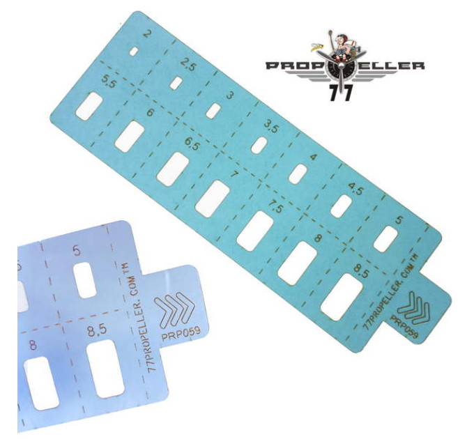 Трафарет для скрайбінгу та маскування № 7 77propeller PRP059