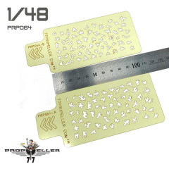Шаблон для фарбува камуфляжу італійських літаків 1/48 № 1 77propeller PRP064
