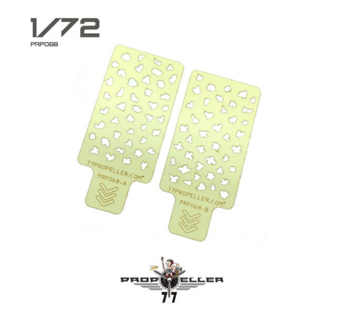 Шаблон для фарбува камуфляжу італійських літаків 1/72 № 1 77propeller PRP068 Шаблон для фарбува камуфляжу італійських літаків 1/72 № 1 77propeller PRP068