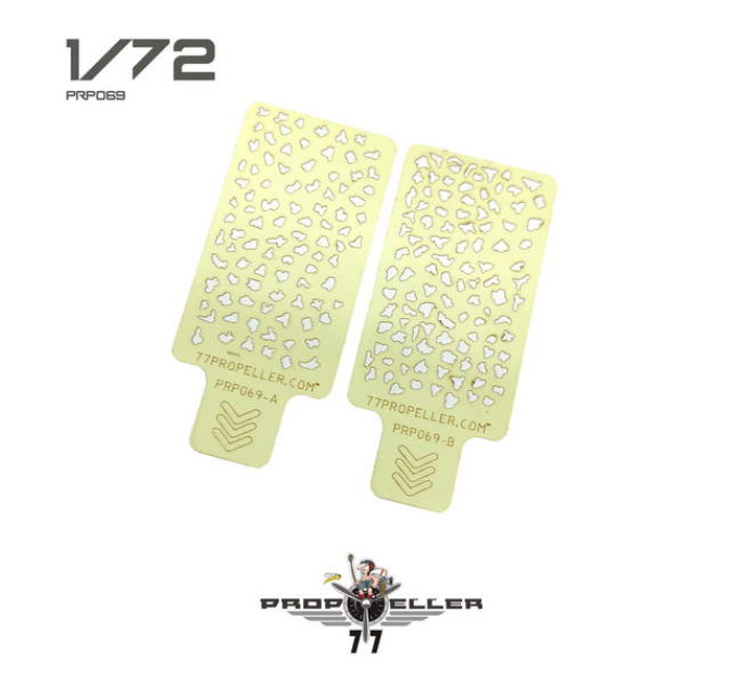 Шаблон для фарбува камуфляжу італійських літаків 1/72 № 2 77propeller PRP069
