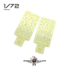 Шаблон для фарбува камуфляжу італійських літаків 1/72 № 3 77propeller PRP070