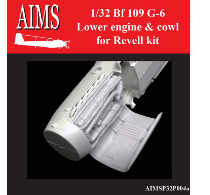 Bf 109 G-6 lower engine AIMS 32P004a