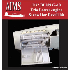 Bf 109G-10 Erla lower engine & cowl AIMS 32P005