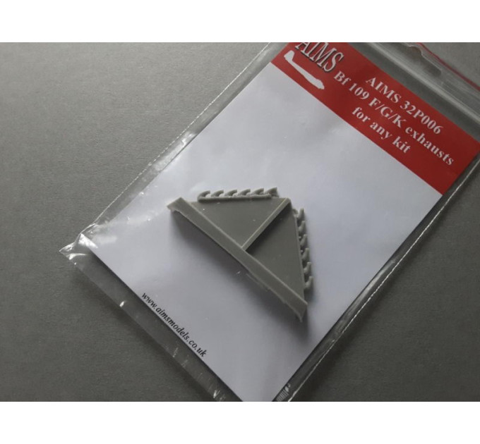 Bf 109 F/G/K exhausts for any kit AIMS 32P006