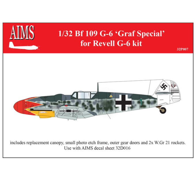 Bf 109G-6 Graf Special AIMS 32P007