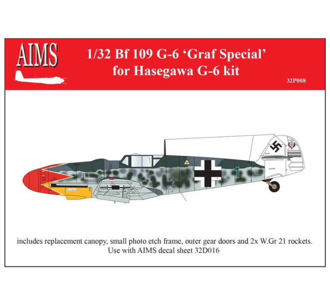 Bf 109G-6 Graf Special AIMS 32P008