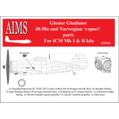 Gladiator J8 export conversion AIMS 32P021