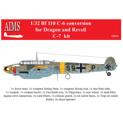 Bf 110C-6 conversion AIMS 32P022