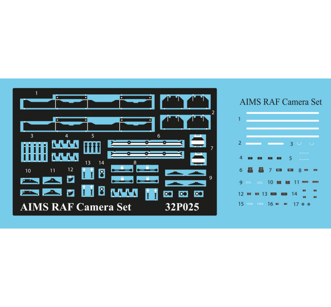 RAF Camera set AIMS 32P025