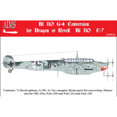 Bf 110 G-4 conversion AIMS 32P034