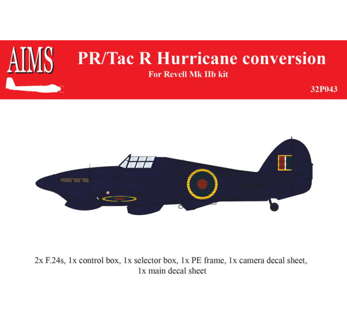PR / Tac R Hawker Hurricane AIMS 32P043