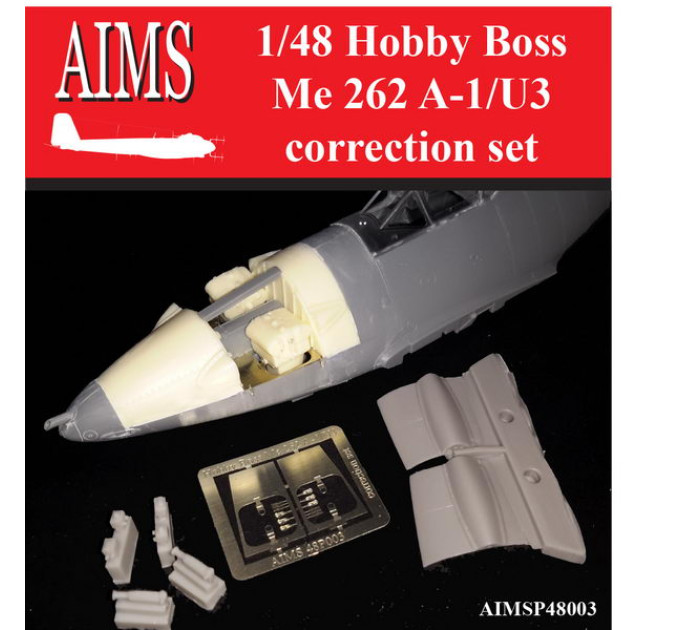 Me 262 A-1a/U3 correction set AIMS 48P003
