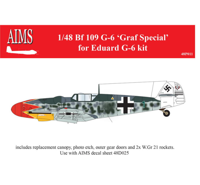 Bf 109G-6 Graf Special AIMS 48P011