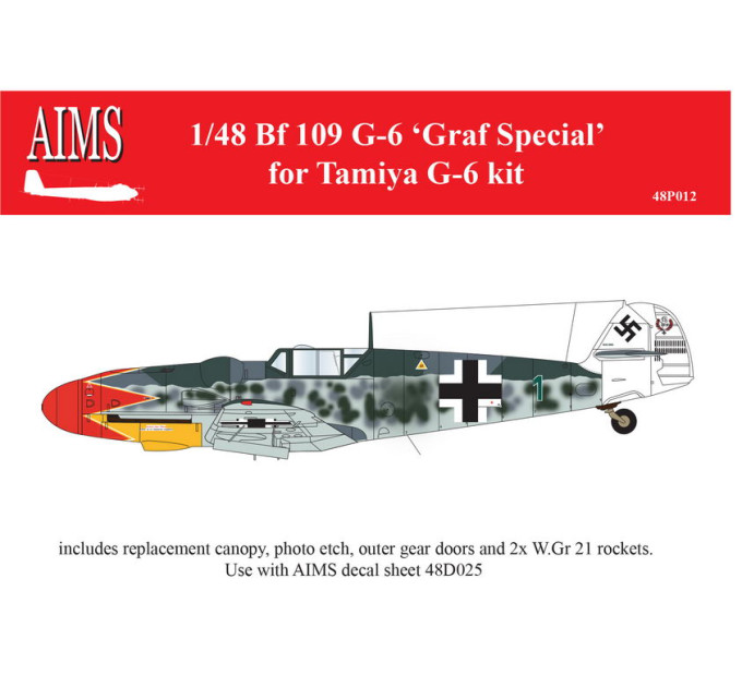 Bf 109G-6 Graf Special AIMS 48P012
