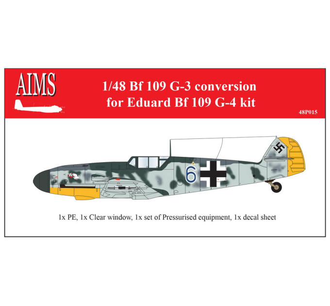 Bf 109G-3 conversion AIMS 48P015