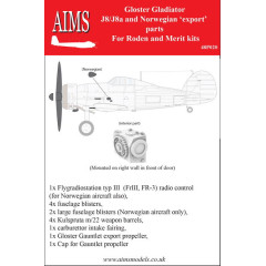 Gloster Gladiator J8 and Norwegian export AIMS 48P020
