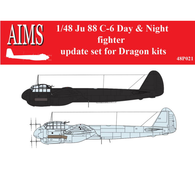 Ju 88 C-6 Day or Night Fighter update AIMS 48P021