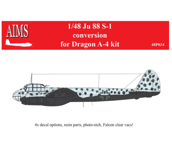 Ju 88S-1 conversion AIMS 48P034