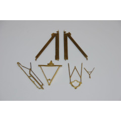Ju 88 Mistel 2/3 Cradle set in brass AIMS 48P037