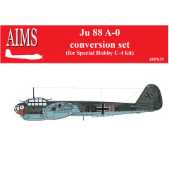 Ju 88A-0 full conversion for ICM Ju 88A-5 AIMS 48P039