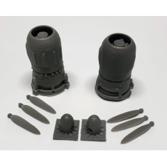 BMW 801 engine set for Ju 88 or 188 kit AIMS 48P043