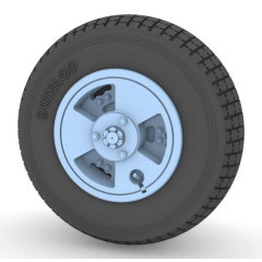 Vampire FB.5/FB.9 F.3 'Block Tread' wheel set AIMS 48P049