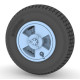 Vampire FB.5/FB.9 F.3 'Block Tread' wheel set AIMS 48P049