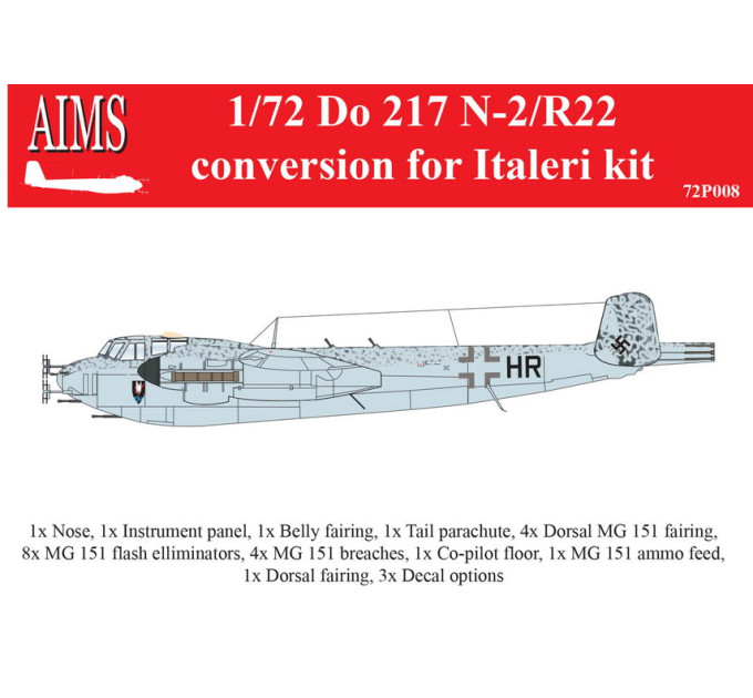 Dornier Do-217N-2 conversion AIMS 72P008