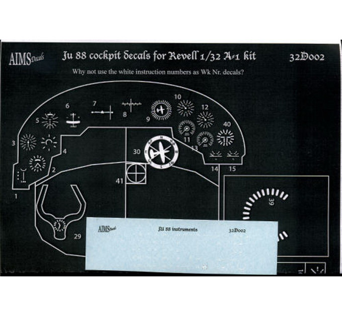 Приладова панель Ju 88 1/32