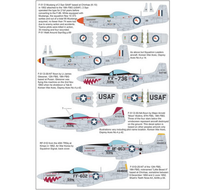 Korean War Mustangs 1/32