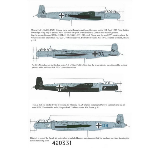 Heinkel He 219 A 1/32