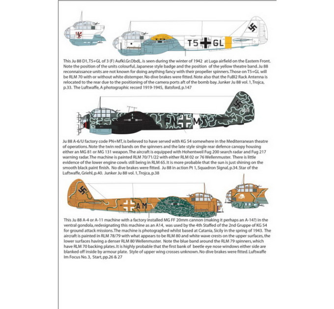 Ju88A-4/C-6/D-1/A16/A17 1/32