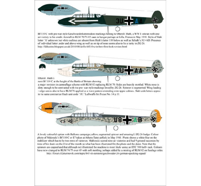 Stab Bf 110s 1/32