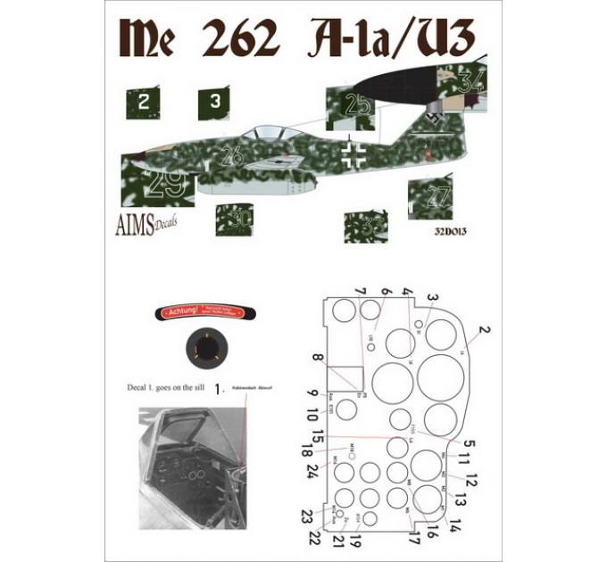 Me 262 A-1a/U3 1/32