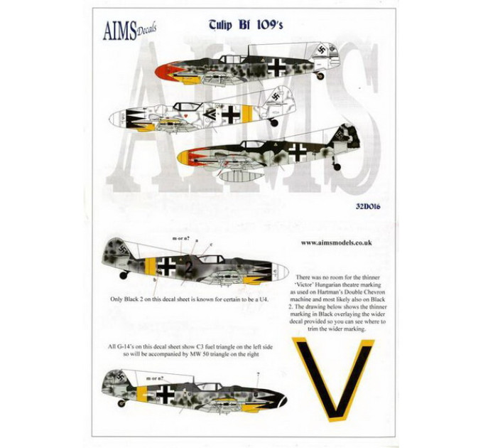 Тюльпан на Bf 109 1/32