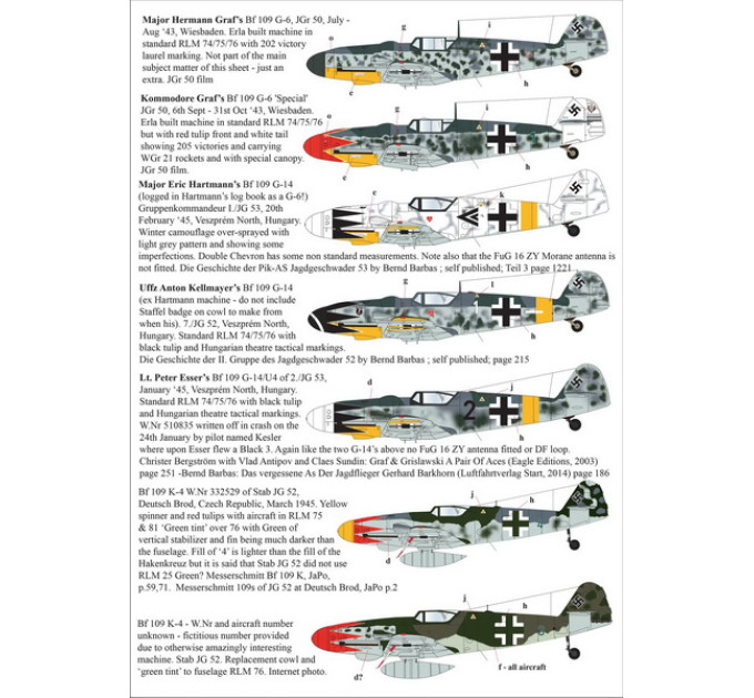 Тюльпан на Bf 109 1/32