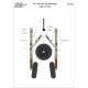 Декаль Fw 190 маркування стійок 1/32 AIMS 32D024