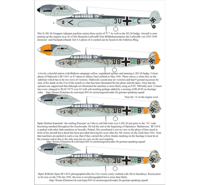 Bf 110 1/48