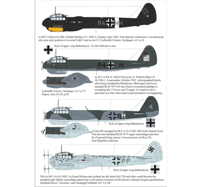 Ju 88С нічний винищувач 1/48