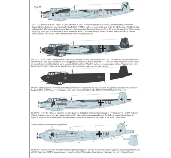 Do 217 важкий винищувач 1/48