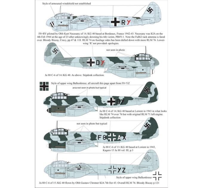 Ju 88C денний винищувач 1/48