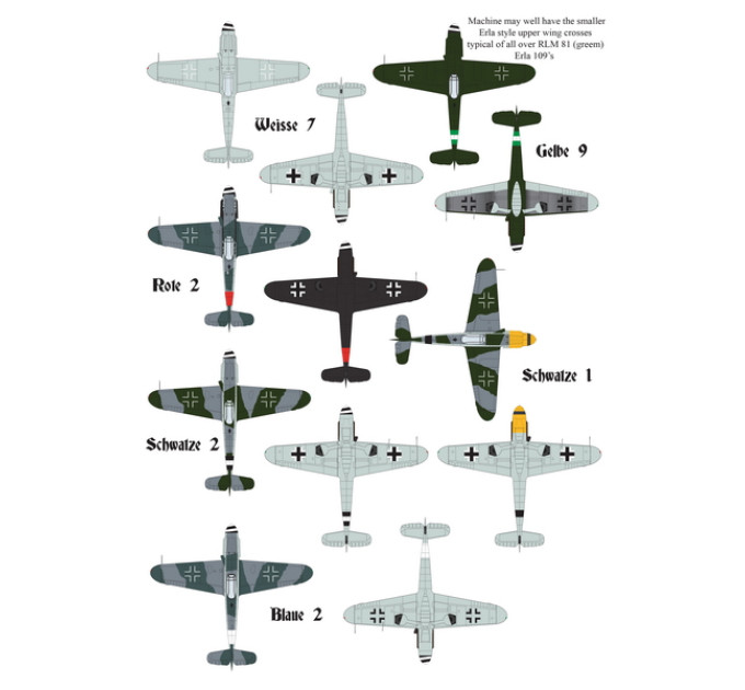 Late War 109s 1/48