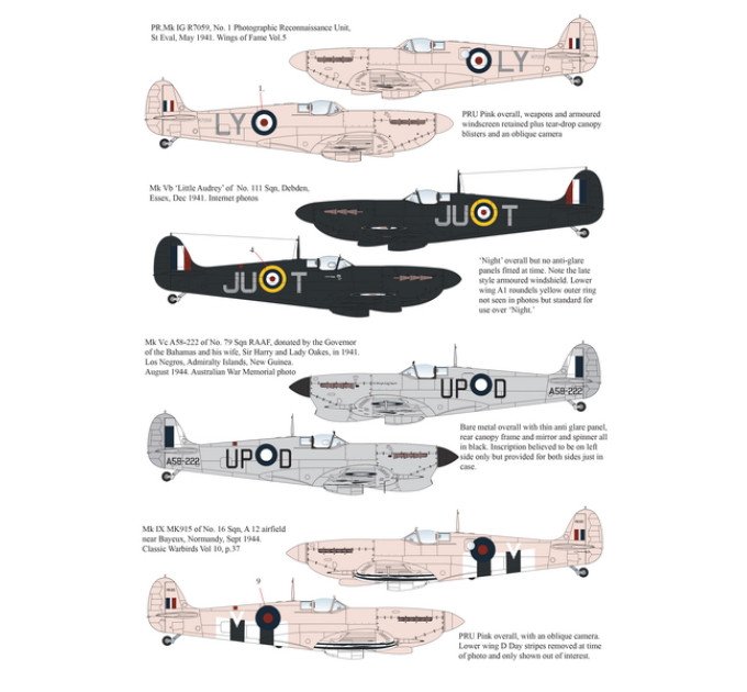 Одноколірний Spitfire 1/48