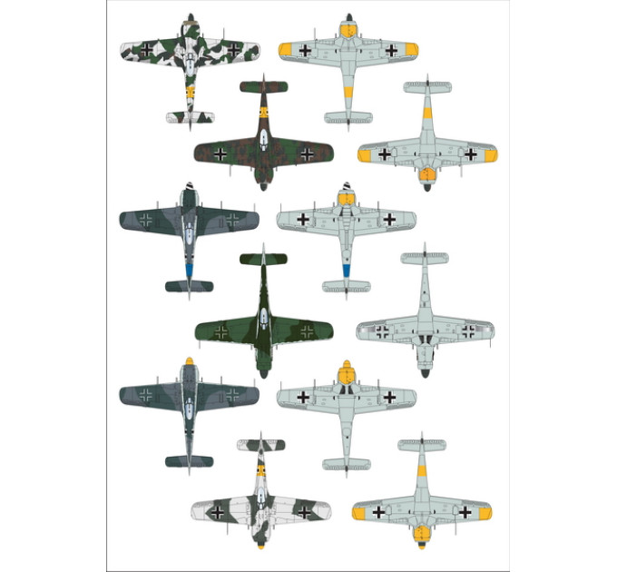 Ескадрилья JG 54 «Grünherz» 1/48