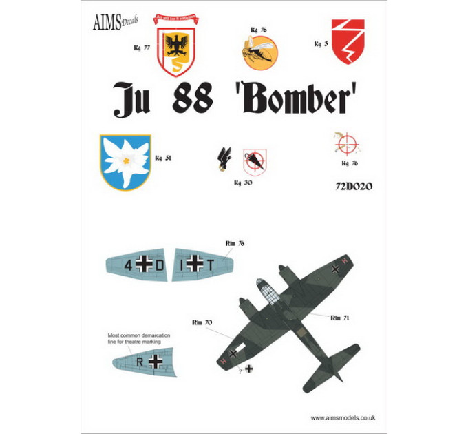 Ju 88 бомбардувальник 1/72