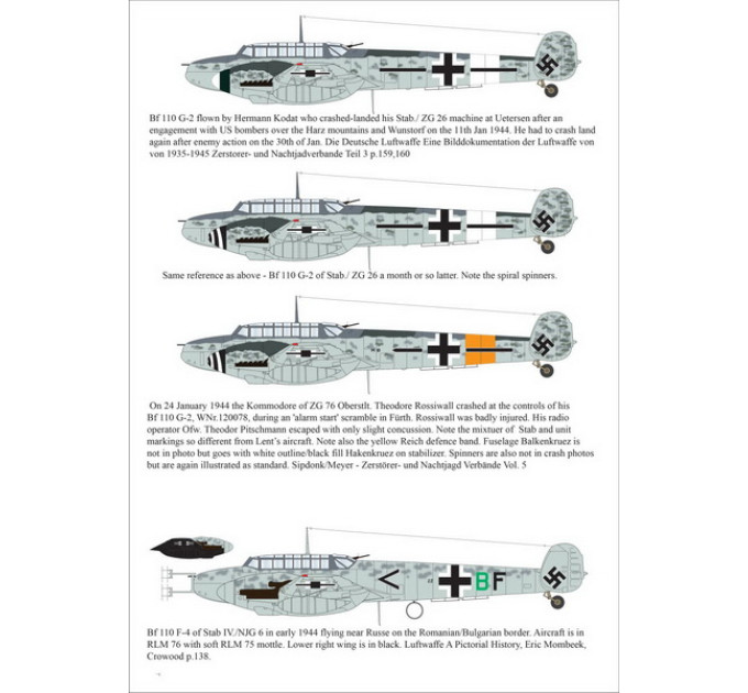Stab Luftwaffe Bf 110 1/72