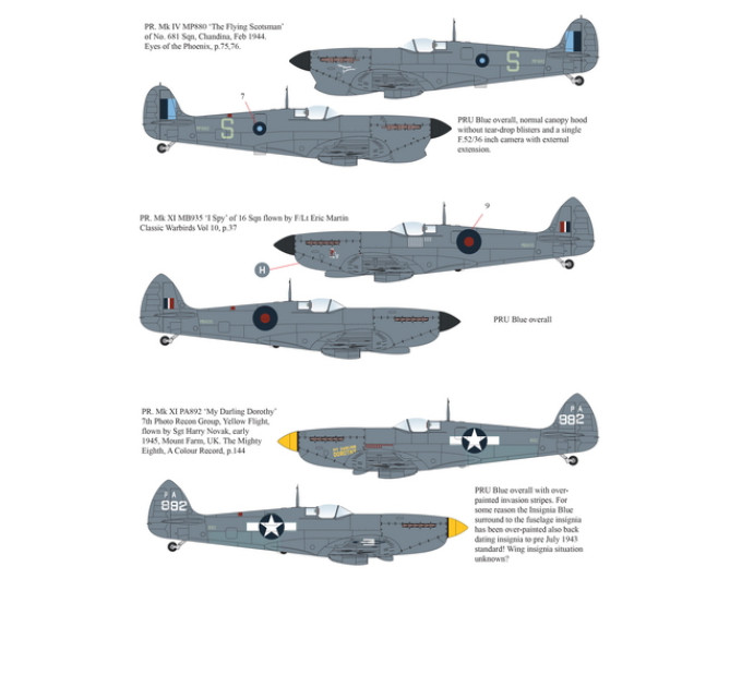Одноколірний Spitfire 1/72